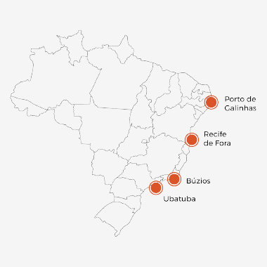 capa do livro Dados de Branqueamento na Costa Brasileira - 2021 (06/2022)