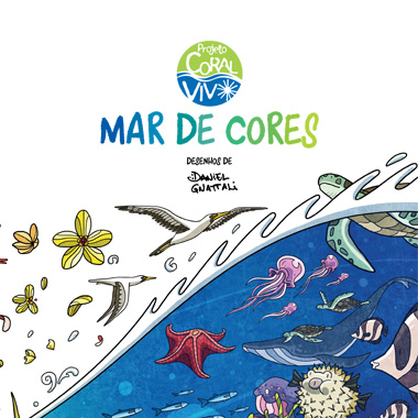 capa do livro Mar de Cores - Livro de Colorir (06/2022)