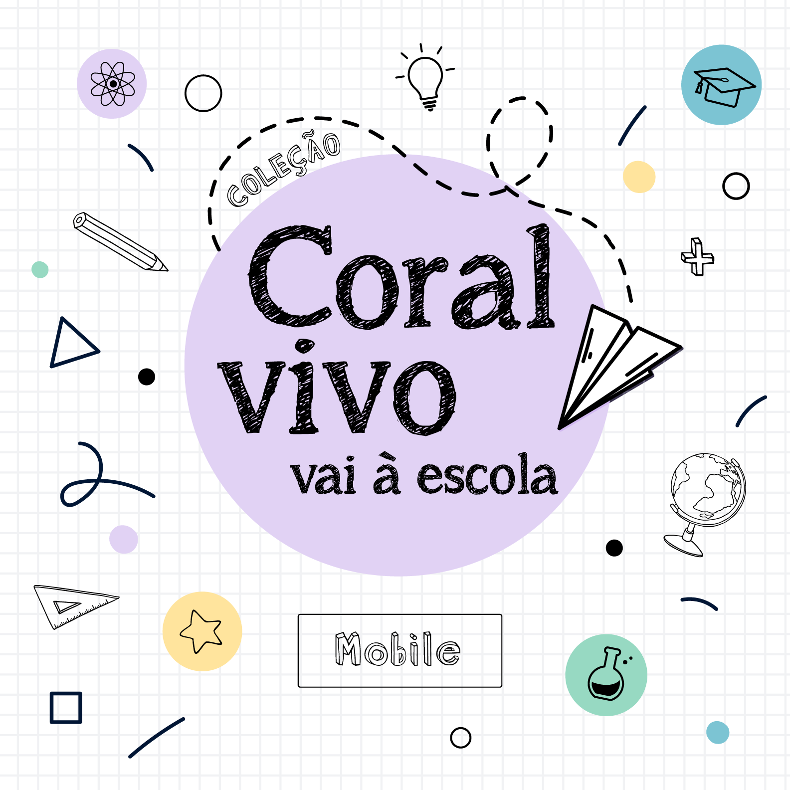capa do livro Coral Vivo Vai a Escola - Versão Mobile (08/2022)
