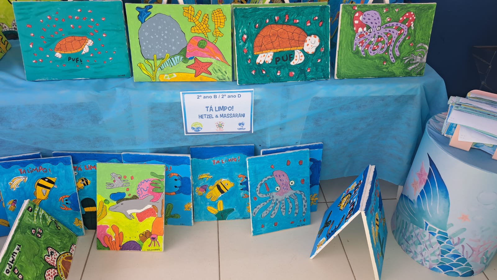 Primavera Literária na E. M. Nelson Almeida, Santa Cruz Cabrália (BA)