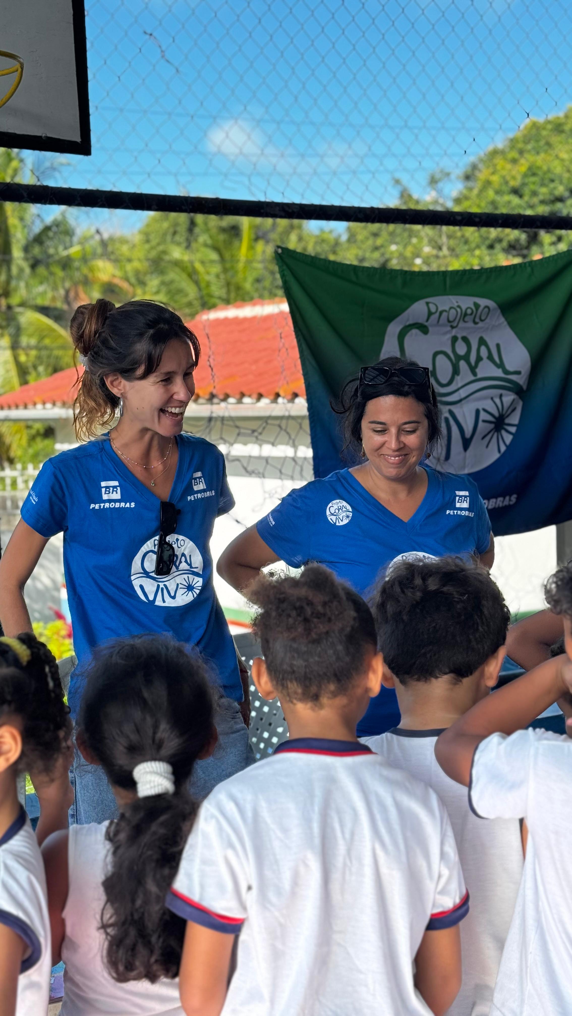 Palestra na Escola Estadual Homero Pires, Prado (BA)