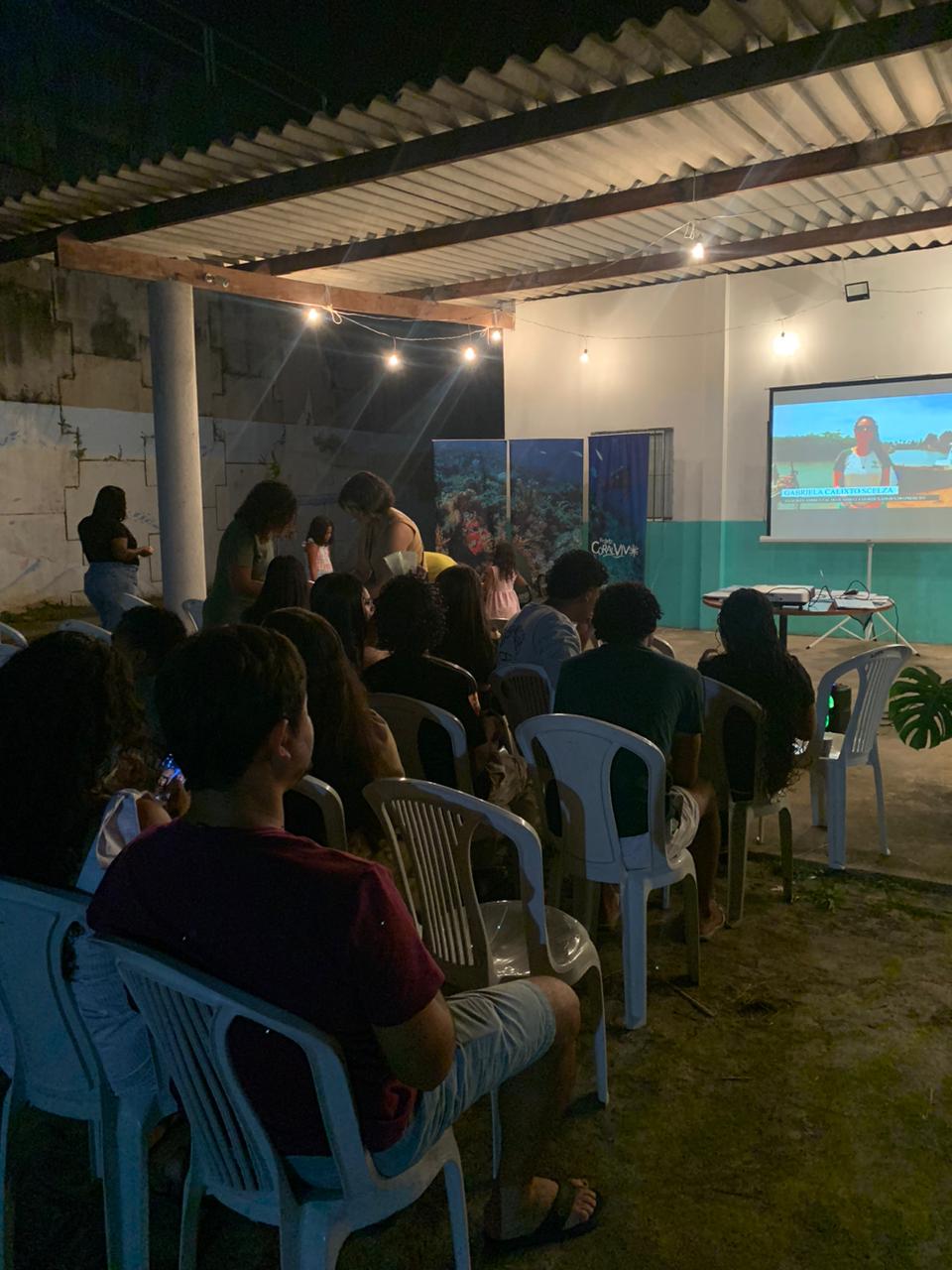 Comemoração dos aniversários do Coral Vivo e da APA Costa dos Corais, Barra de Santo Antônio (AL)