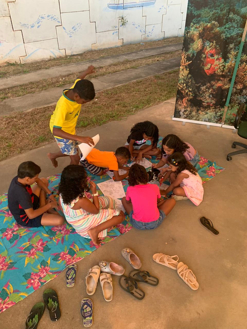 Comemoração dos aniversários do Coral Vivo e da APA Costa dos Corais, Barra de Santo Antônio (AL)
